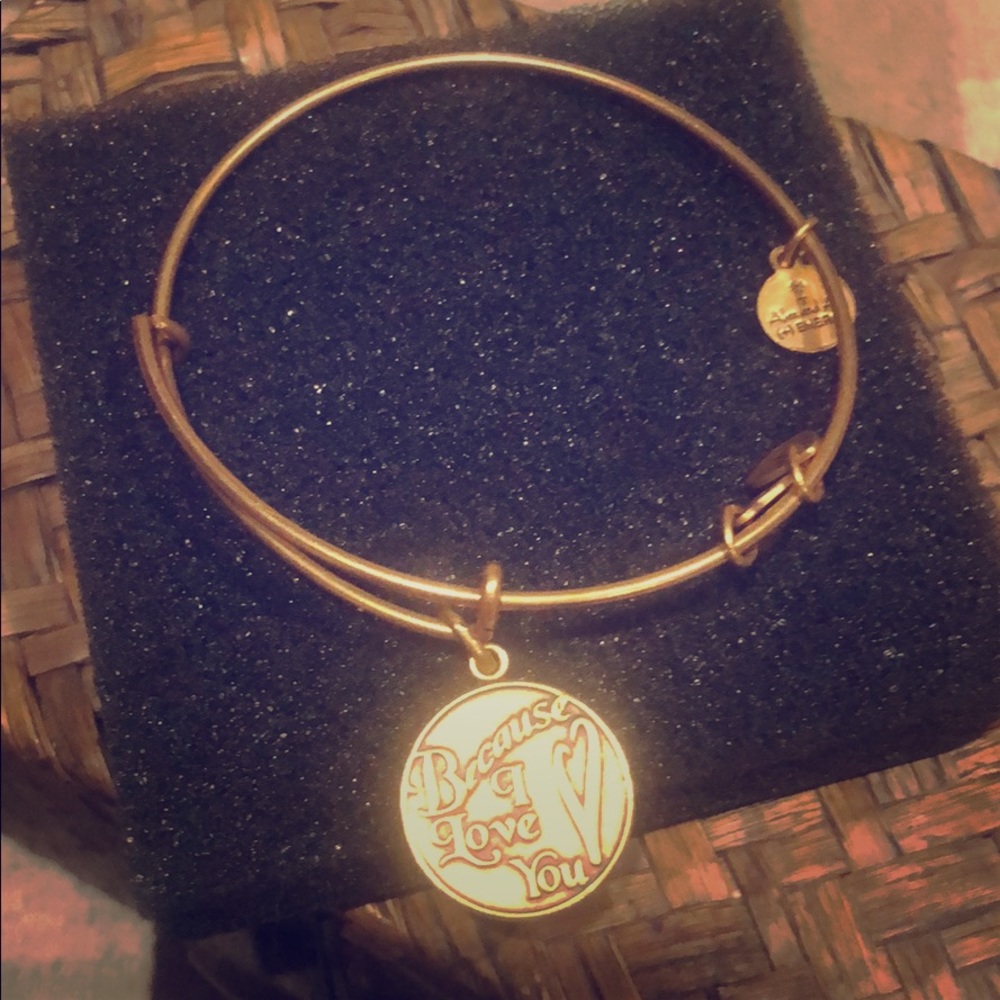 Because I love you Alex and Ani: Gold